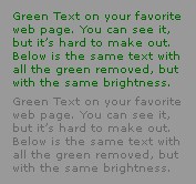 Green text reduced to greys.