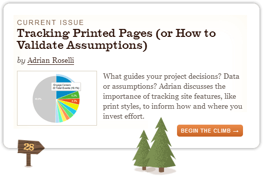 Tracking Printed Pages (or How to Validate Assumptions)